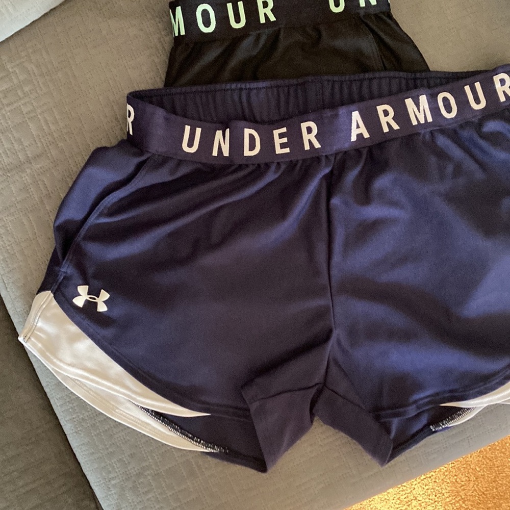 Under Armour women’s athletic shorts.
